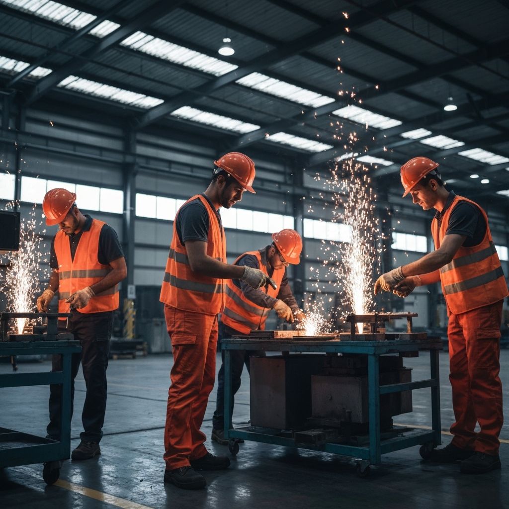 Industrial background